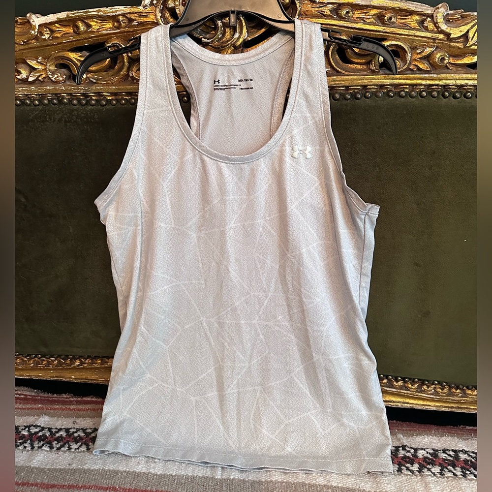 Under armor grey tank top